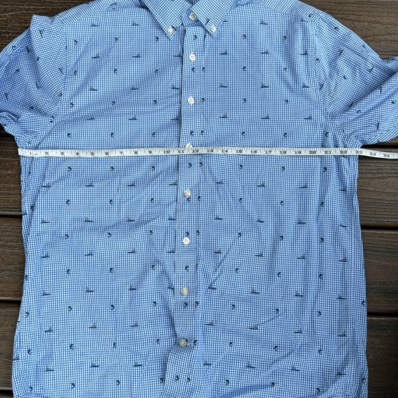 Vineyard Vines Men’s Slim Fit Whale Shirt | Large | Blue & Nautical deta… - Picture 3 of 7